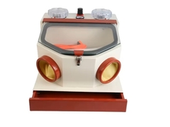 ببینید چرا سندبلاست دوقلوی پنجره بزرگ با کشو را انتخاب کنید، تجهیزات آزمایشگاهی دندانپزشکی قدرتمند