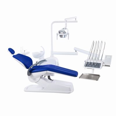 Dental Clinic Complete Dental Unit with LED Sensor Light Top Mounted Dental Chair
