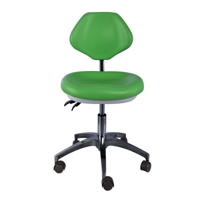 Dental Clinic Doctor Assistant Stool Pu Leather Comfortable Seat Blue Color Dentist Stool