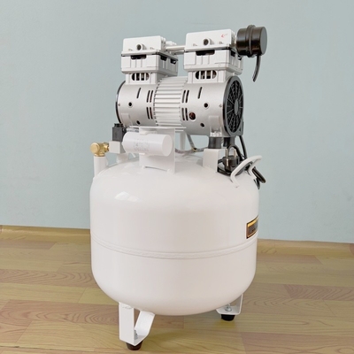 40L Medical Air Pump Compressor 850W Dental Oilless Air Compressor Use For 2 Dental Chairs