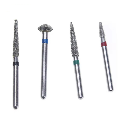 Dental Diamond Burs For Preparation Dental Drills Bur High Speed Dental Diamond Burs Kit