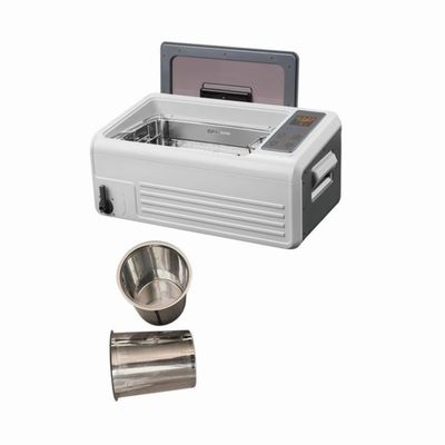 بهترين فروشنده دستگاه پاکسازي فوق صوتي خانگی SUS304 6L پاک کننده بخار آزمایشگاه دندانپزشکي