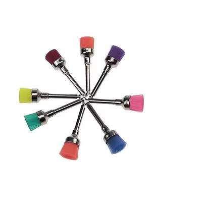 کیت دندانپزشکی یکبار مصرفی رنگارنگ برش پولیش نایلون دندانپزشکی دندانپزشکی Prophy برش