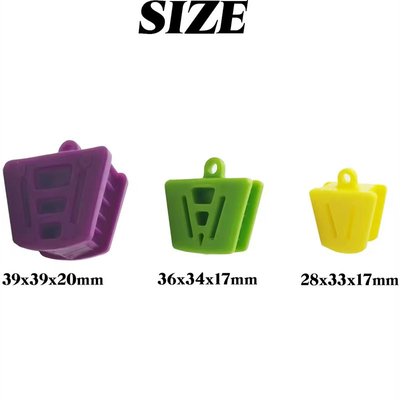 بازکننده دهان لاستیکی یکبار مصرف دندانپزشکی 3 اندازه کاربردی برای دندانپزشک، وسیله دهانی