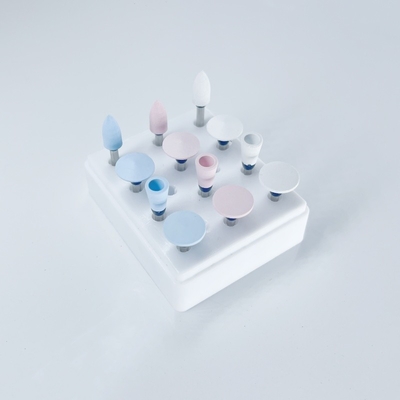 12 عدد/جعبه دندان سیلیکونی با کیفیت بالا برای پولیش دندان برای هندپیس زاویه مخالف، فروش داغ کیت های پولیش دندان