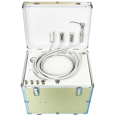 Vet Use Portable Dental Unit Luggage Style Pets Dental Treatment Machine With Air Compressor