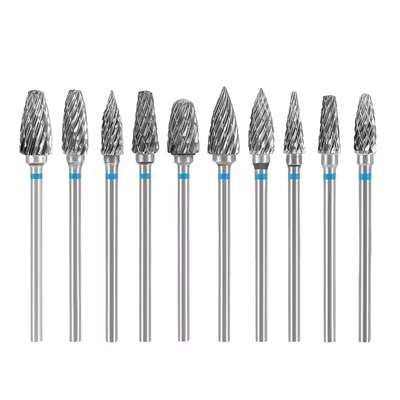 10PCS/Box Dental Lab Popular Carbide Cutter Kit 2.35mm Dental Drills