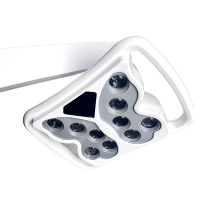 70000 LUX لامپ جراحی دندان 10 لامپ لامپ جراحی شکل پروانه برای واحد دندانپزشکی