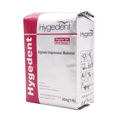 مواد قالب‌گیری آلژینات دندانی با تنظیم سریع Hygedent Alginate برای ارتودنسی
