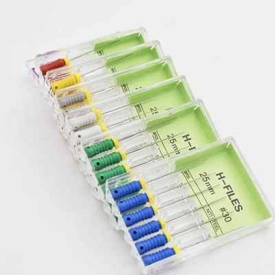 فایل H اندودنتیک استیل ضد زنگ فایل های اندو دندانپزشکی چند سایز فایل H دندانپزشکی