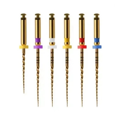 حفاری های فلزی فولاد ضد زنگ برای دندانپزشکی حفاری های دندانی برای فیبر پست کلینیک دندانپزشکی مواد آزمایشگاهی حفاری های کانال ریشه