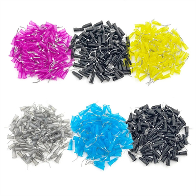 سوزن توزیع کننده Luer Lock Blunt Tip Needle زاویه 45 درجه خمیده سوزن های توزیع کننده مایع