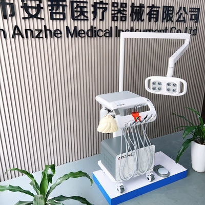 شبیه ساز دندان، سیستم آموزش دندانپزشکی، شبیه ساز دندان، سر فانتوم با چرخ دستی درمان برای آموزش دانشکده دندانپزشکی