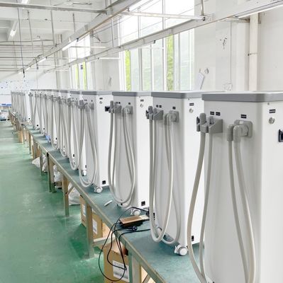 واحد مکش دندانپزشکی همراه با مخزن آب کثیف دستگاه مکش دهانپزشکی با تخلیه اتوماتیک 800 لیتر در دقیقه