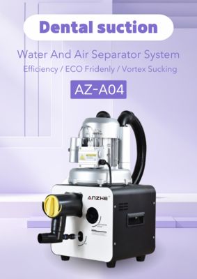 تامین مکش دندانپزشکی قدرتمند برای 4 صندلی دندانپزشکی کلینیک دندانپزشکی، ساکشن بزاق 1300 وات دستگاه پمپ وکیوم دندانپزشکی