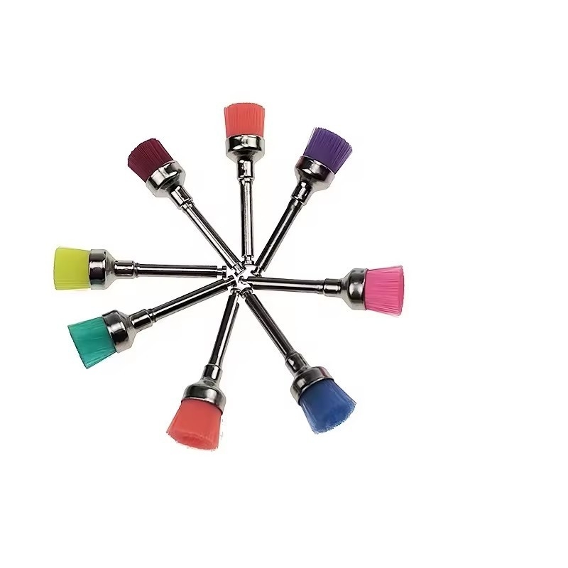 کیت دندانپزشکی یکبار مصرفی رنگارنگ برش پولیش نایلون دندانپزشکی دندانپزشکی Prophy برش