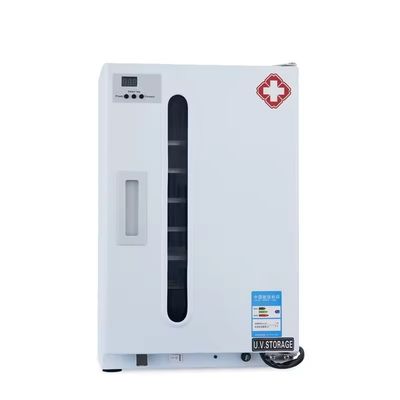قیمت خوب 27L UV Light Cabinet Single Door Stainless Steel Dental UV Cabinet With Time Setting آنلاین