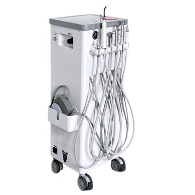 قیمت خوب Mobile Dental Clinic 550W Mobile Dental Operation Cart Stainless Steel Body Dental Portable Unit آنلاین