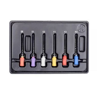 قیمت خوب استفاده دستی از کانال ریشه دندان ریمر روتاری اندودونتیک کانال مستقیم فایل NiTi کانال ریشه فایل آنلاین