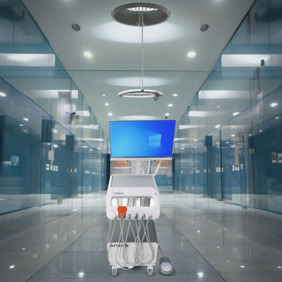 قیمت خوب سینی ابزار دندانپزشکی ترولی جراحی دندانپزشکی سیار برای استفاده دامپزشکی سبد درمان دندان حیوانات خانگی با کمپرسور آنلاین