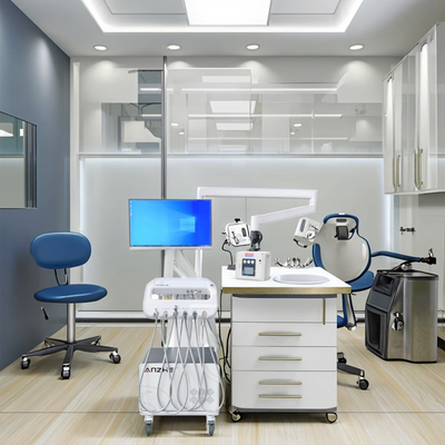 کارخانه حرفه ای دندانپزشکی ماشین آلات دستی 220 ولت واحد تحویل دندان با دوربین شفاهی واحد درمانی قابل حمل دندان