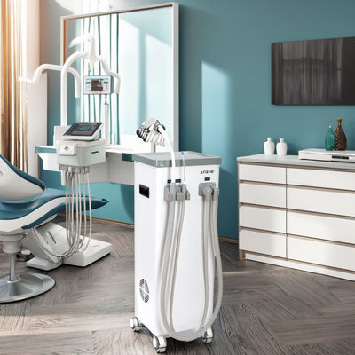 قیمت خوب واحد مکش دندانپزشکی همراه با مخزن آب کثیف دستگاه مکش دهانپزشکی با تخلیه اتوماتیک 800 لیتر در دقیقه آنلاین