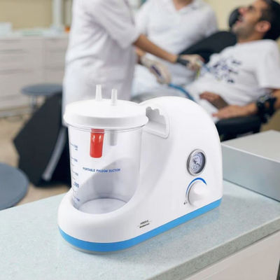 قیمت خوب دستگاه ساکشن خلط پزشکی با اندازه کوچک، قابل حمل، طراحی رومیزی برقی آنلاین