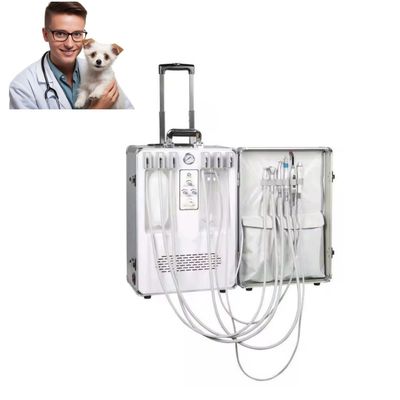 قیمت خوب تجهیزات عملیات دندانپزشکی قابل حمل تمیز کردن دندان حیوانات، استفاده در کلینیک دامپزشکی، واحد درمان دندانپزشکی، واحد دندانپزشکی سیار دستی آنلاین