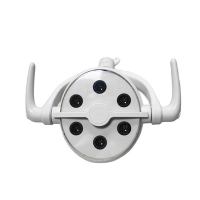 قیمت خوب 6 لامپ LED دندانپزشکی بدون سایه نور جراحی دهان و بررسی نور برای کلینیک دندانپزشکی صندلی دندانپزشکی لامپ جراحی آنلاین