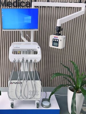 فابریک مستقیم 550W قدرت ماشینی دندانپزشکی دامپزشکی با 38DB سر و صدا و 0.8Mpa فشار ماشینی درمان دندان حیوانات خانگی تلفن همراه