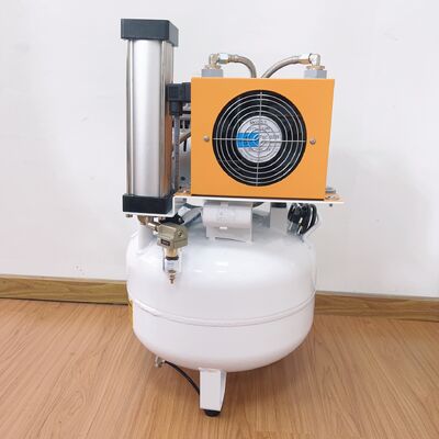 قیمت خوب کمپرسور هوای دندانپزشکی 32L بدون روغن با خشک کن داخلی آنلاین