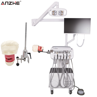 قیمت خوب واحد دندانپزشکی قابل حمل با شبیه سازی تمرین فانتوم سر آموزش دندانپزشکی ایستگاه کاری تجهیزات آموزش دندانپزشکی پیش بالینی برای دانشگاه ها آنلاین